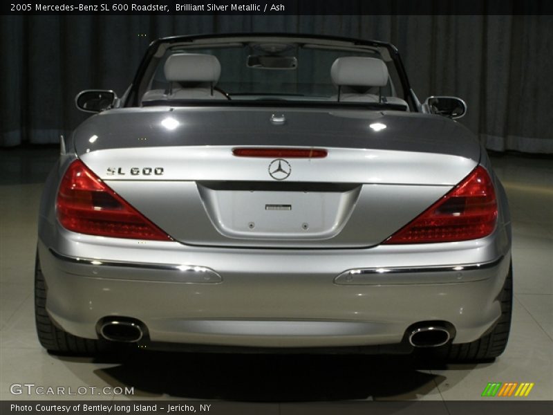 Brilliant Silver Metallic / Ash 2005 Mercedes-Benz SL 600 Roadster
