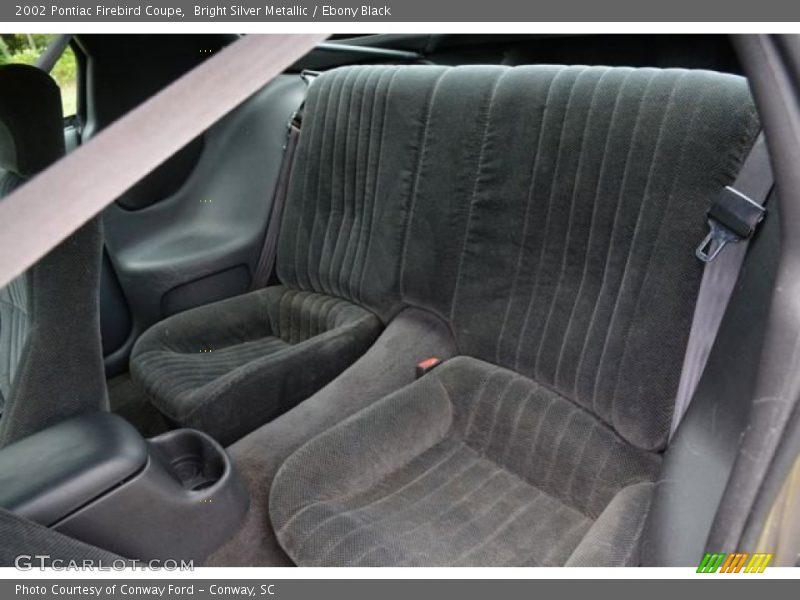 Bright Silver Metallic / Ebony Black 2002 Pontiac Firebird Coupe
