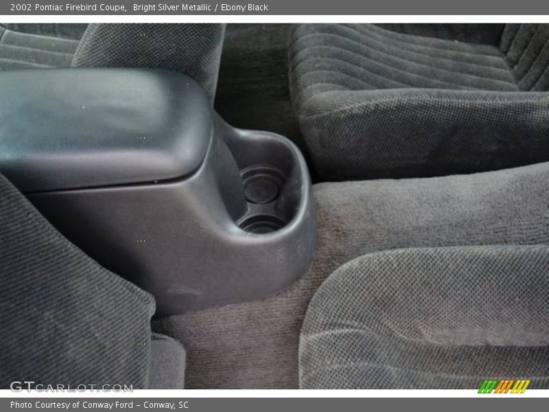 Bright Silver Metallic / Ebony Black 2002 Pontiac Firebird Coupe