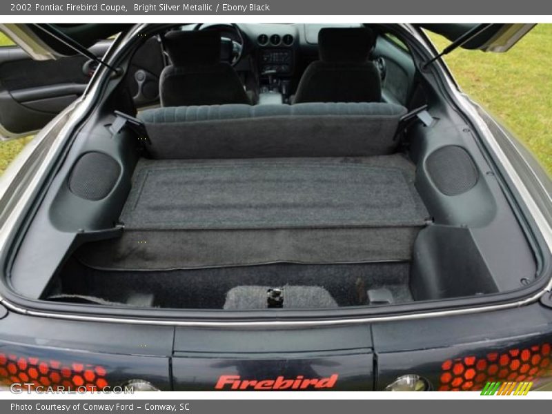 Bright Silver Metallic / Ebony Black 2002 Pontiac Firebird Coupe