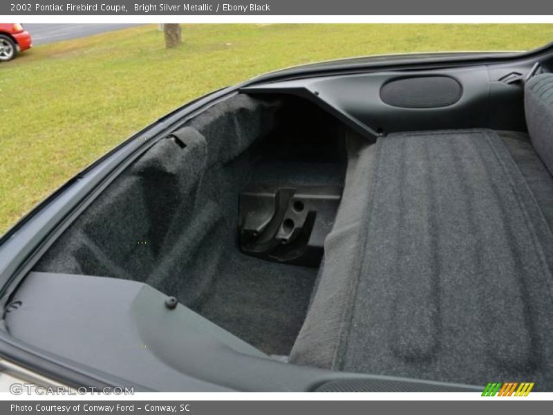 Bright Silver Metallic / Ebony Black 2002 Pontiac Firebird Coupe