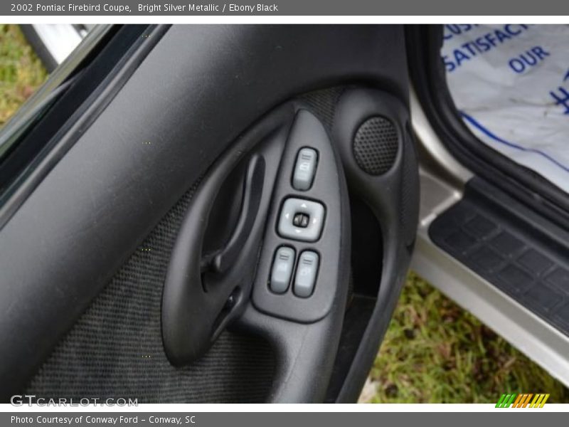 Bright Silver Metallic / Ebony Black 2002 Pontiac Firebird Coupe