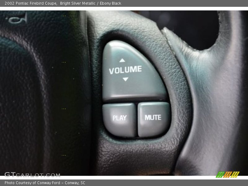 Bright Silver Metallic / Ebony Black 2002 Pontiac Firebird Coupe
