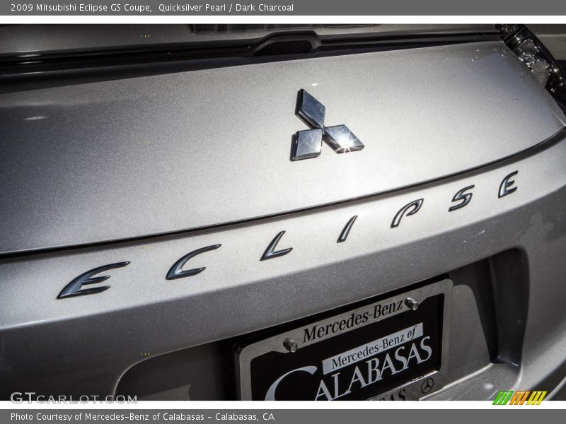 Quicksilver Pearl / Dark Charcoal 2009 Mitsubishi Eclipse GS Coupe