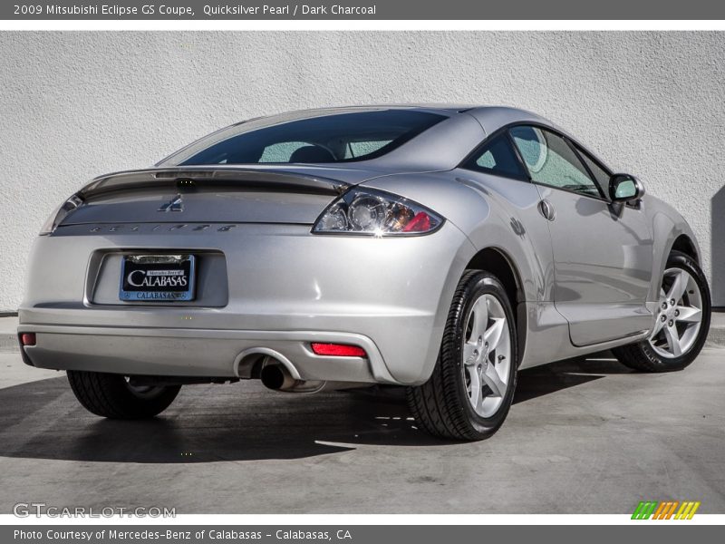 Quicksilver Pearl / Dark Charcoal 2009 Mitsubishi Eclipse GS Coupe