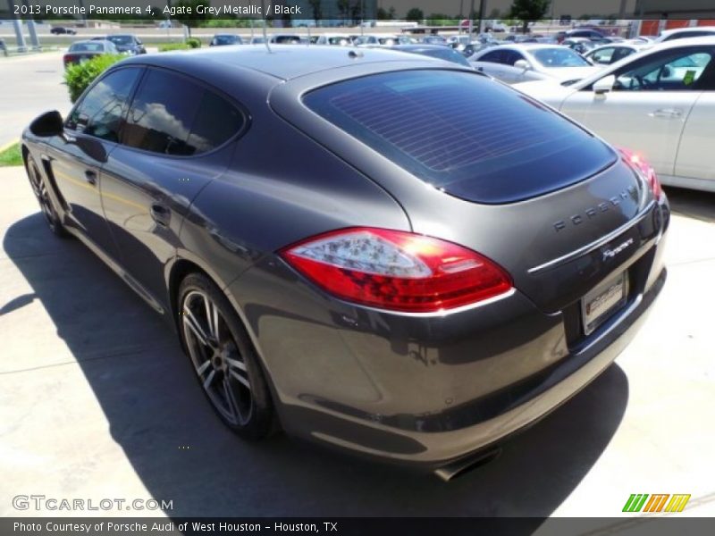 Agate Grey Metallic / Black 2013 Porsche Panamera 4