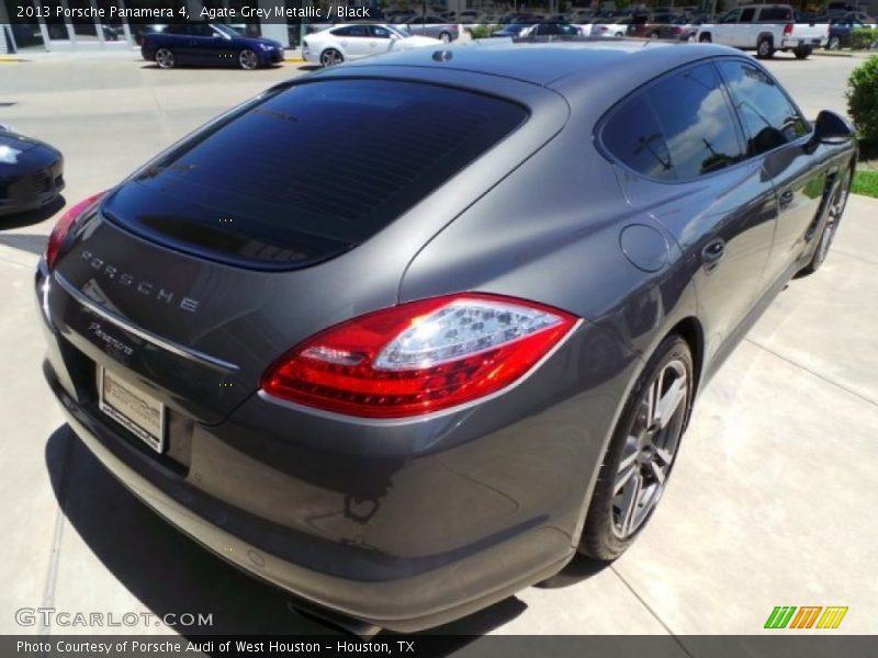 Agate Grey Metallic / Black 2013 Porsche Panamera 4