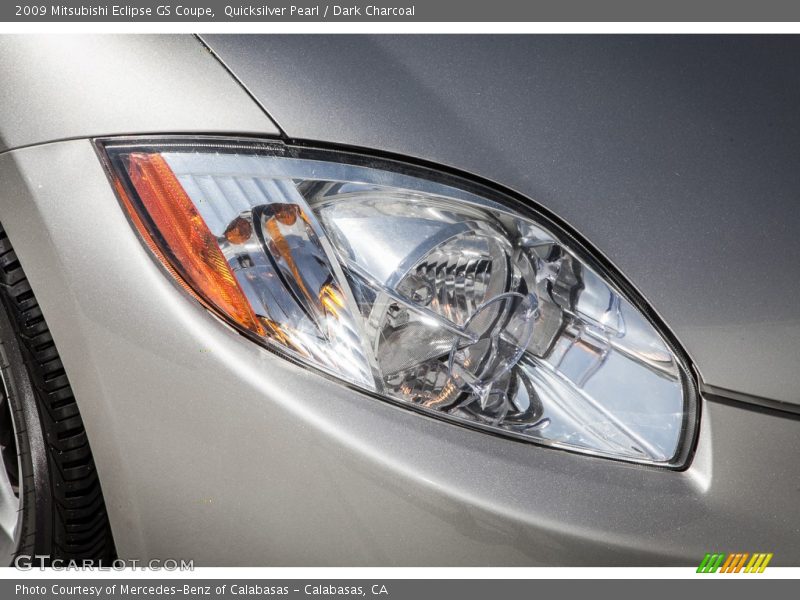 Quicksilver Pearl / Dark Charcoal 2009 Mitsubishi Eclipse GS Coupe