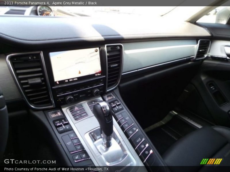 Agate Grey Metallic / Black 2013 Porsche Panamera 4