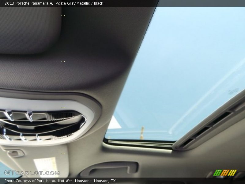 Agate Grey Metallic / Black 2013 Porsche Panamera 4