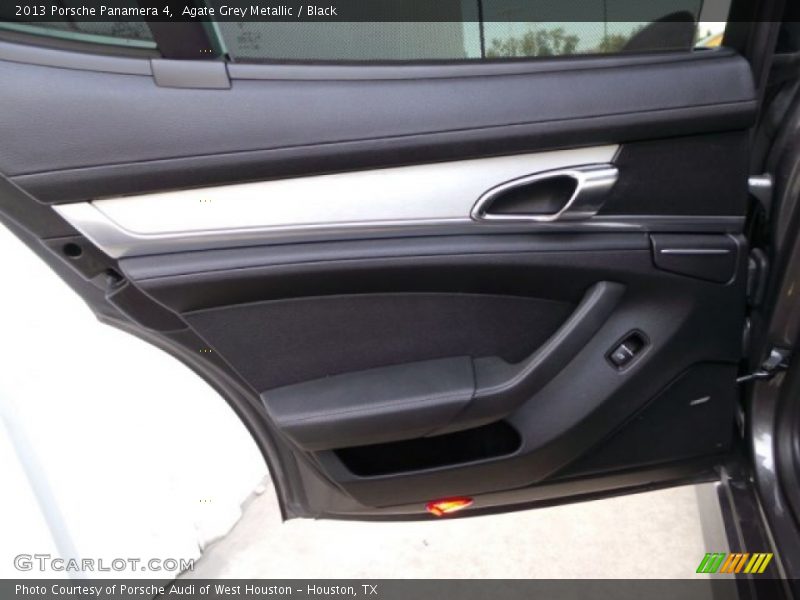 Agate Grey Metallic / Black 2013 Porsche Panamera 4