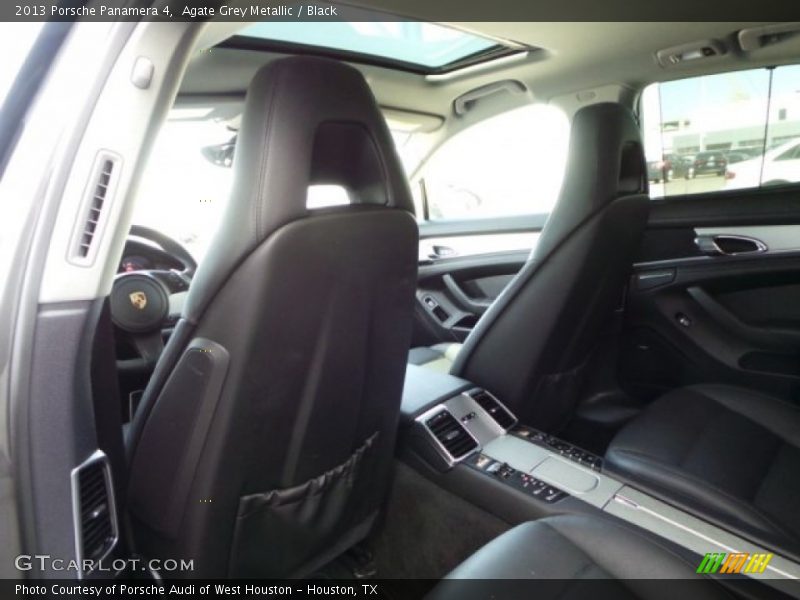 Agate Grey Metallic / Black 2013 Porsche Panamera 4