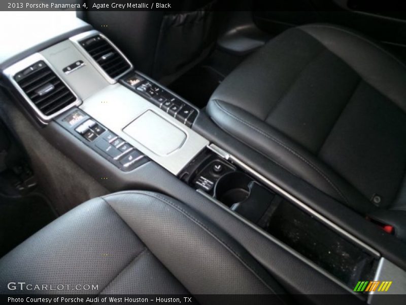 Agate Grey Metallic / Black 2013 Porsche Panamera 4
