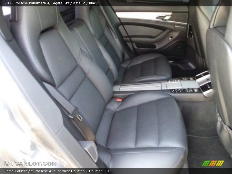 Agate Grey Metallic / Black 2013 Porsche Panamera 4