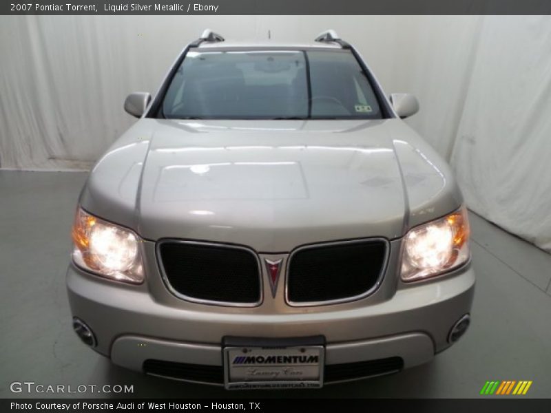 Liquid Silver Metallic / Ebony 2007 Pontiac Torrent