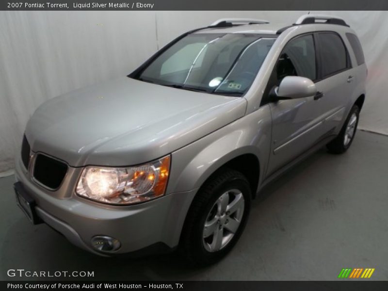 Liquid Silver Metallic / Ebony 2007 Pontiac Torrent