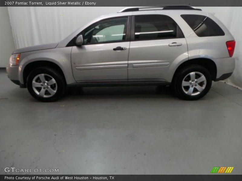 Liquid Silver Metallic / Ebony 2007 Pontiac Torrent