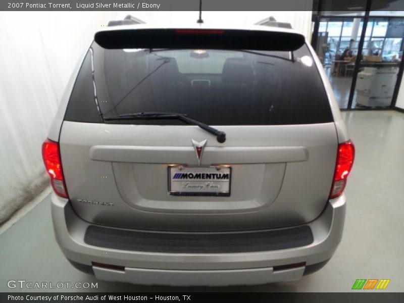 Liquid Silver Metallic / Ebony 2007 Pontiac Torrent