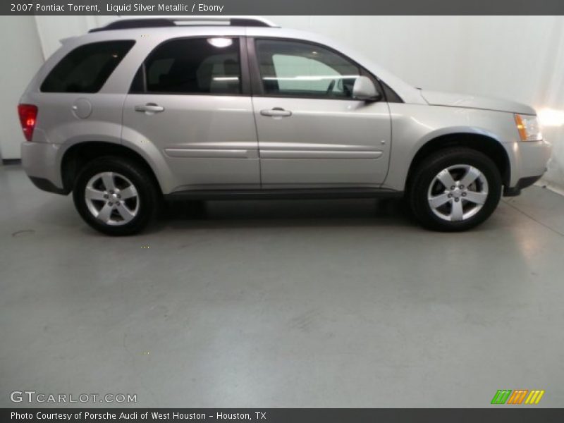 Liquid Silver Metallic / Ebony 2007 Pontiac Torrent