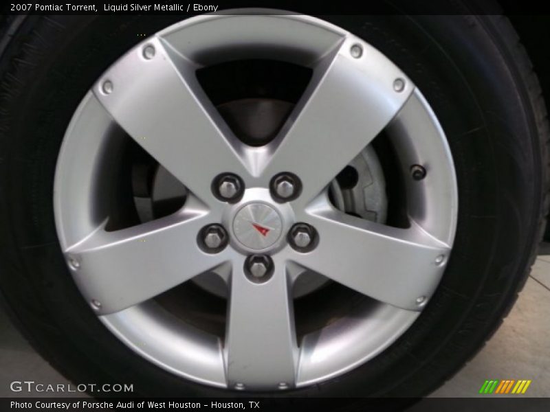 Liquid Silver Metallic / Ebony 2007 Pontiac Torrent