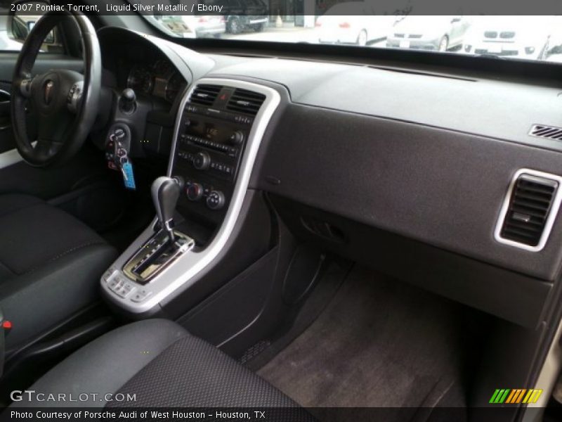 Liquid Silver Metallic / Ebony 2007 Pontiac Torrent