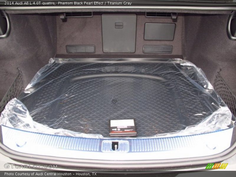 Phantom Black Pearl Effect / Titanium Gray 2014 Audi A8 L 4.0T quattro