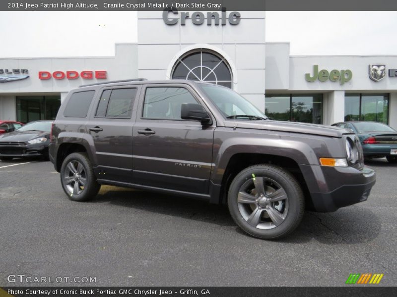 Granite Crystal Metallic / Dark Slate Gray 2014 Jeep Patriot High Altitude