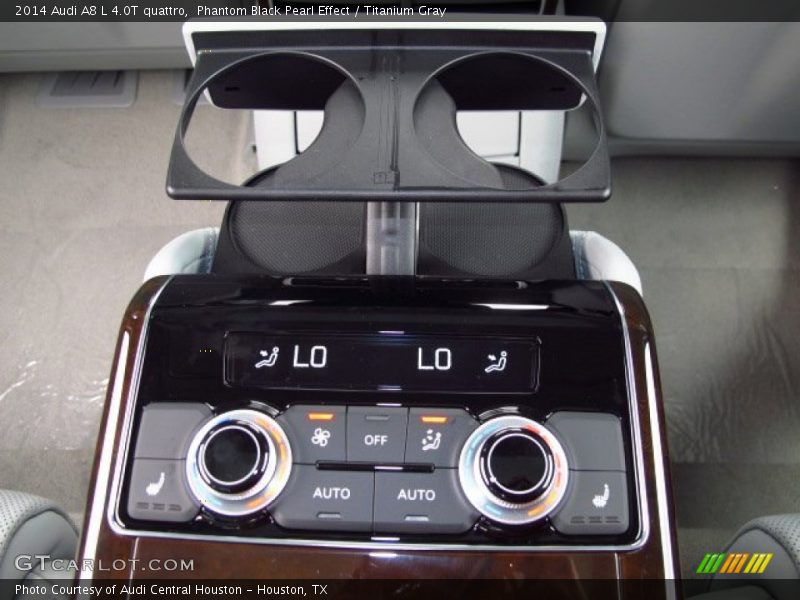 Phantom Black Pearl Effect / Titanium Gray 2014 Audi A8 L 4.0T quattro