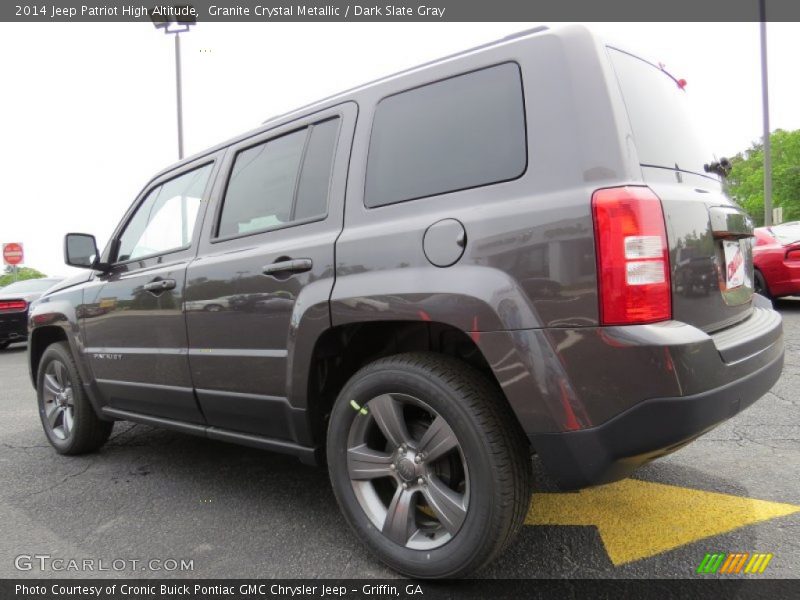 Granite Crystal Metallic / Dark Slate Gray 2014 Jeep Patriot High Altitude