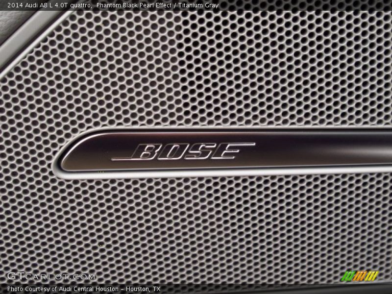 Phantom Black Pearl Effect / Titanium Gray 2014 Audi A8 L 4.0T quattro