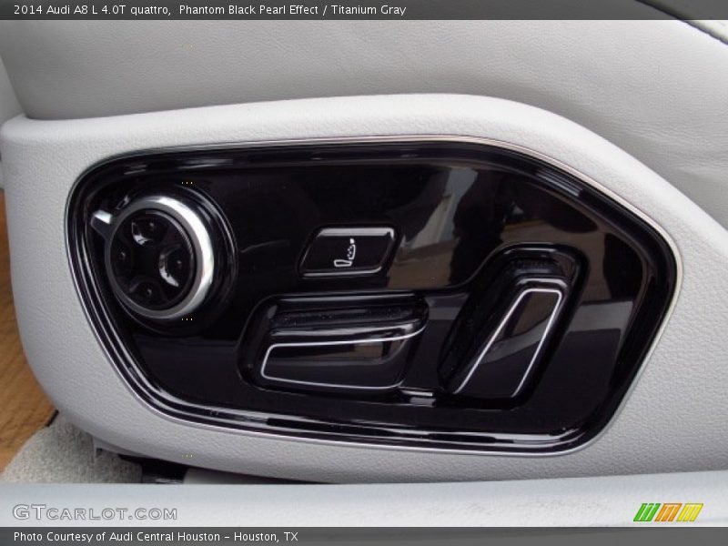 Phantom Black Pearl Effect / Titanium Gray 2014 Audi A8 L 4.0T quattro