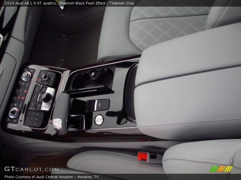 Phantom Black Pearl Effect / Titanium Gray 2014 Audi A8 L 4.0T quattro