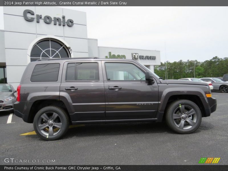 Granite Crystal Metallic / Dark Slate Gray 2014 Jeep Patriot High Altitude