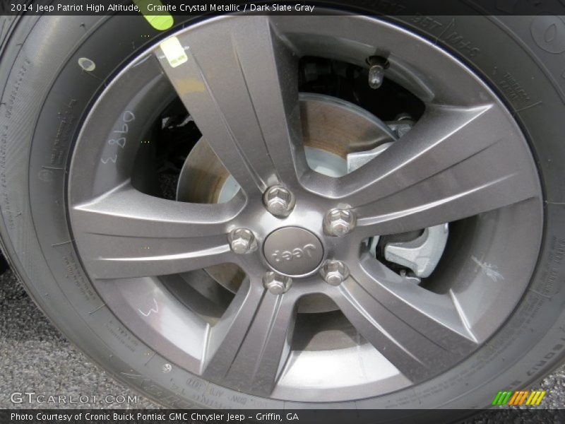  2014 Patriot High Altitude Wheel