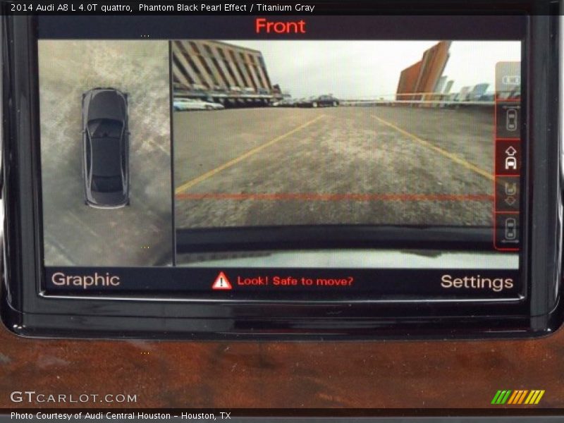 Phantom Black Pearl Effect / Titanium Gray 2014 Audi A8 L 4.0T quattro