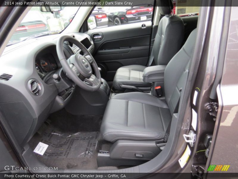  2014 Patriot High Altitude Dark Slate Gray Interior