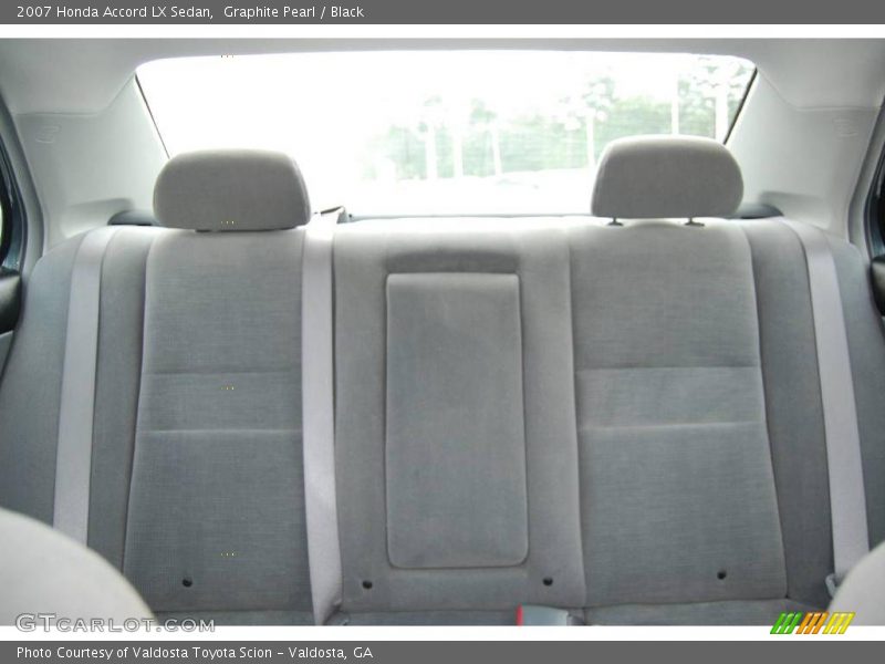 Graphite Pearl / Black 2007 Honda Accord LX Sedan