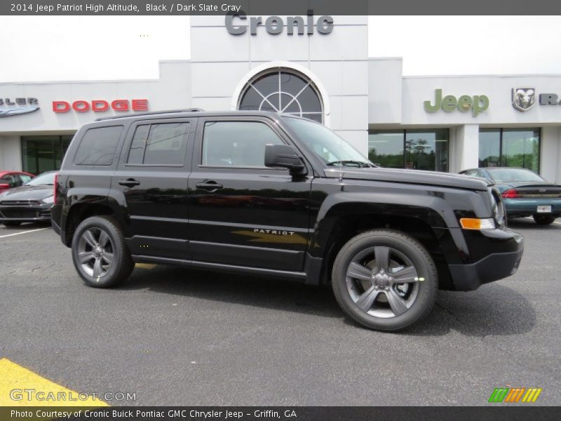 Black / Dark Slate Gray 2014 Jeep Patriot High Altitude