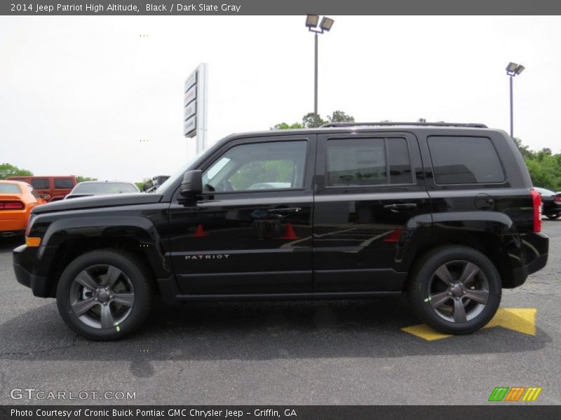 Black / Dark Slate Gray 2014 Jeep Patriot High Altitude