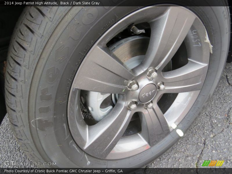 Black / Dark Slate Gray 2014 Jeep Patriot High Altitude