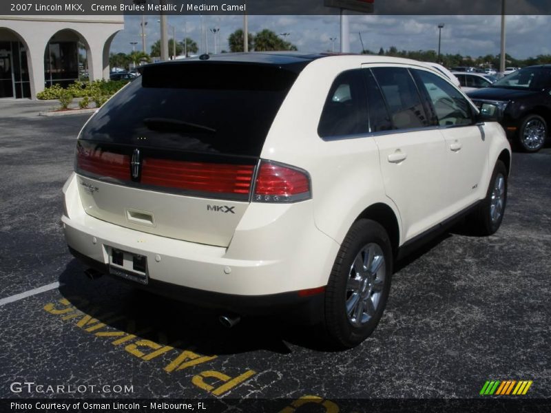 Creme Brulee Metallic / Medium Camel 2007 Lincoln MKX
