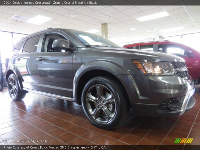 Granite Crystal Metallic / Black 2014 Dodge Journey Crossroad
