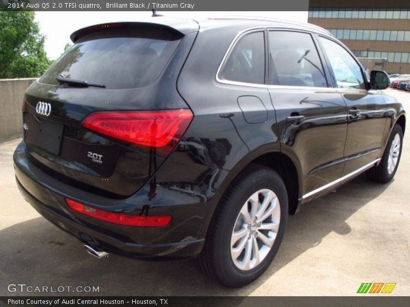 Brilliant Black / Titanium Gray 2014 Audi Q5 2.0 TFSI quattro