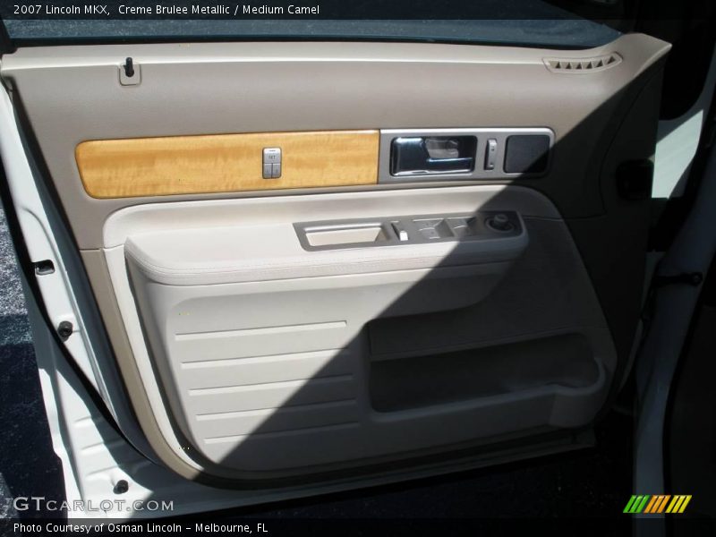 Creme Brulee Metallic / Medium Camel 2007 Lincoln MKX
