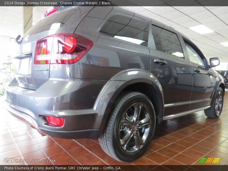 Granite Crystal Metallic / Black 2014 Dodge Journey Crossroad