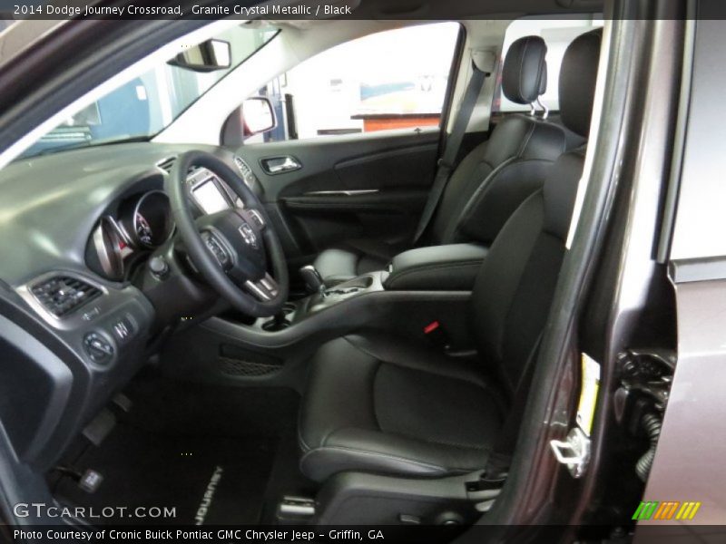 Granite Crystal Metallic / Black 2014 Dodge Journey Crossroad