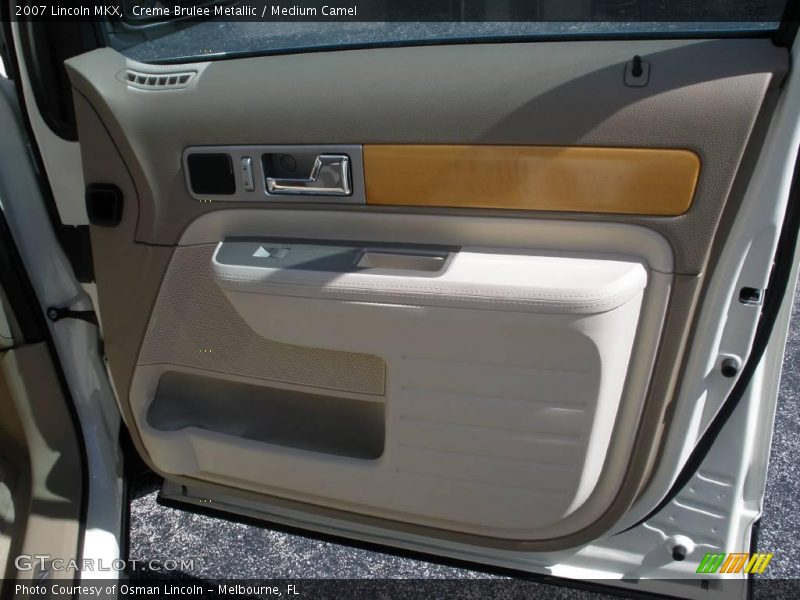 Creme Brulee Metallic / Medium Camel 2007 Lincoln MKX