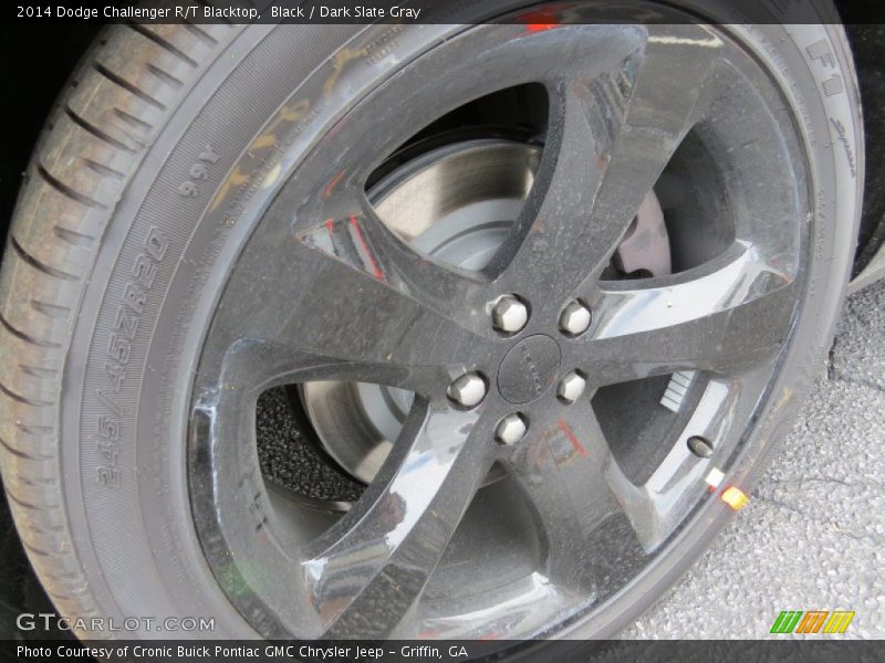 Black / Dark Slate Gray 2014 Dodge Challenger R/T Blacktop