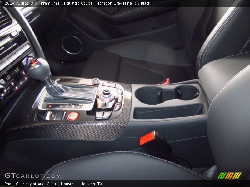 Monsoon Gray Metallic / Black 2014 Audi S5 3.0T Premium Plus quattro Coupe