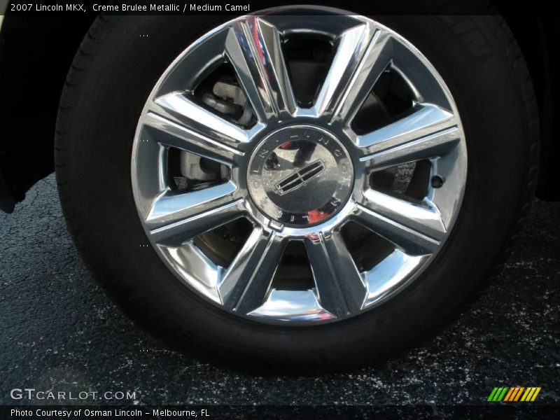 Creme Brulee Metallic / Medium Camel 2007 Lincoln MKX